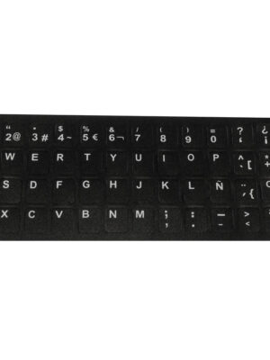 Sticker Teclado Español Adhesivo