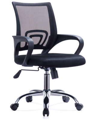 productos35_13138 Silla de Oficina Mesh con Posabrazos Negra