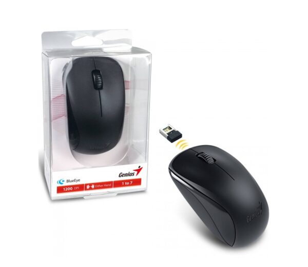 Mouse Inalámbrico Genius NX-7000 USB Negro