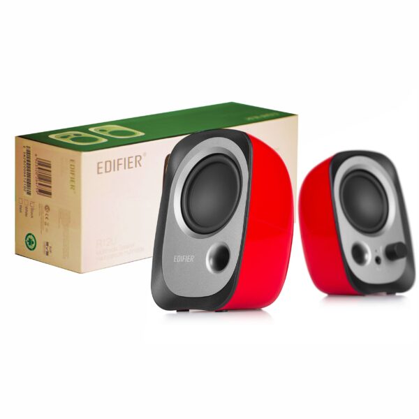 productos35_15486 Parlantes Edifier 2.0 R12U Rojo