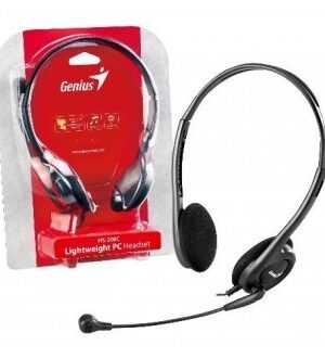 Audífonos c/Micrófono Genius HS-200C Negros