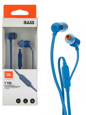 Auriculares Manos Libre JBL T110 Azul