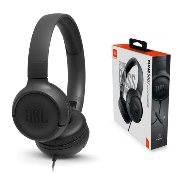 productos35_21506 Audífono JBL Tune 500 Negro C/Microfono