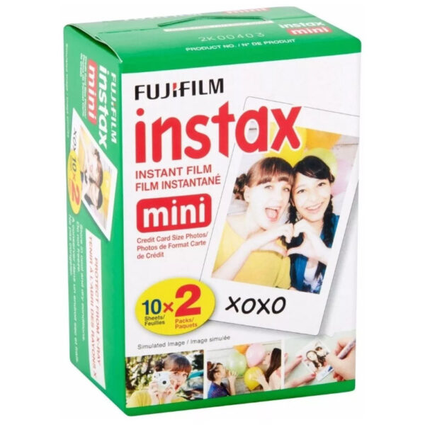 Papel Fujifilm Instax Mini Instant Film x 20