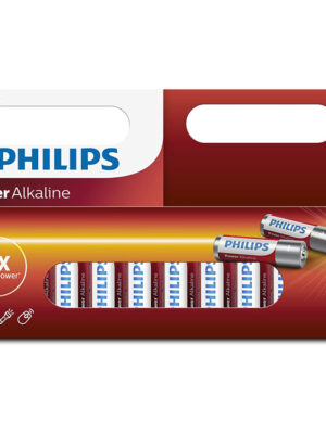 Pilas Alcalinas Philips AA x12