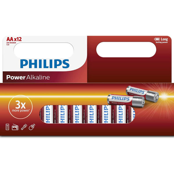productos35_25440 Pilas Alcalinas Philips AA x12