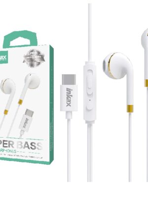 Auriculares Inkax Tipo C Blancos