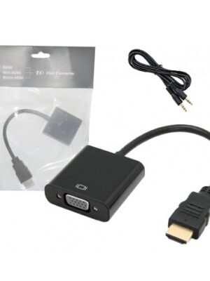 productos35_26334 Adaptador HDMI M a VGA H con Cable de Audio