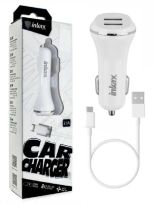 productos35_32815 Cargador Auto Dual Inkax C/Cable Lightning USB 2.1A