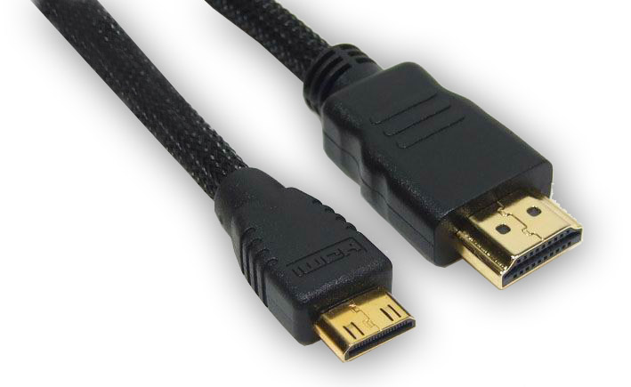 Cable Mini HDMI a HDMI 1.5 Metros