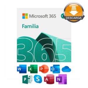 Licencia Microsoft 365 Family Win/Mac 1 año ESD