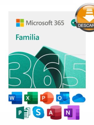Licencia Microsoft 365 Family Win/Mac 1 año ESD