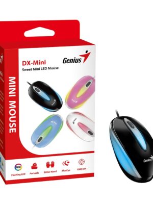 Mouse Genius DX Mini LED Negro