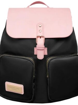 productos35_37171 Mochila Gaston Luga Parlan Negro/Rosado