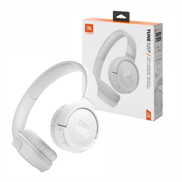 Audífono Inalámbrico JBL Bluetooth Blanco
