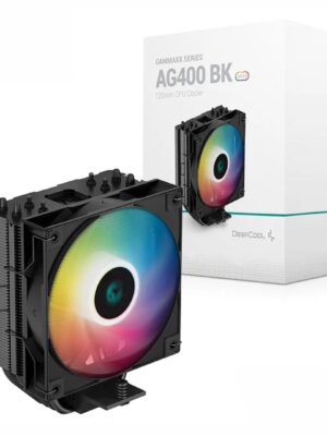 Cooler DeepCool AG400 ARGB BK Intel y AMD