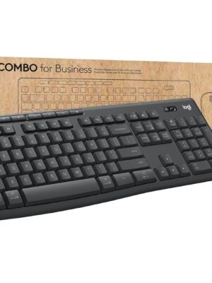 Combo Logitech MK370 Teclado y Mouse Inalámbricos