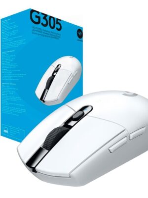 Mouse Logitech G305 Gaming Inalámbrico Blanco
