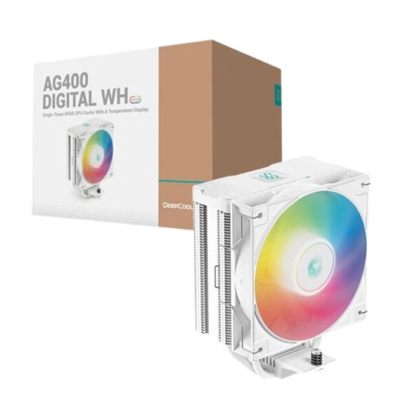 productos35_40877 Cooler DeepCool AG400 Digital Blanco ARGB