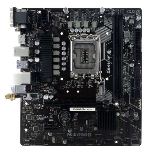 Mother Biostar B760MX2-E D4 LGA1700