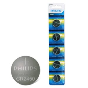 Pila de Litio Philips CR2450 x5