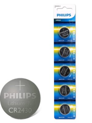 Pila de Litio Philips CR2430 x5