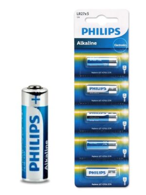 Pila Alcalina Philips LR27 x5