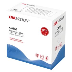Cable UTP Hikvision Cat5e 305m Resistente al Fuego Cobre