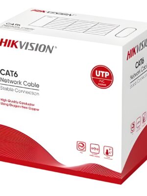 Cable UTP Hikvision Cat6e 305m Cobre