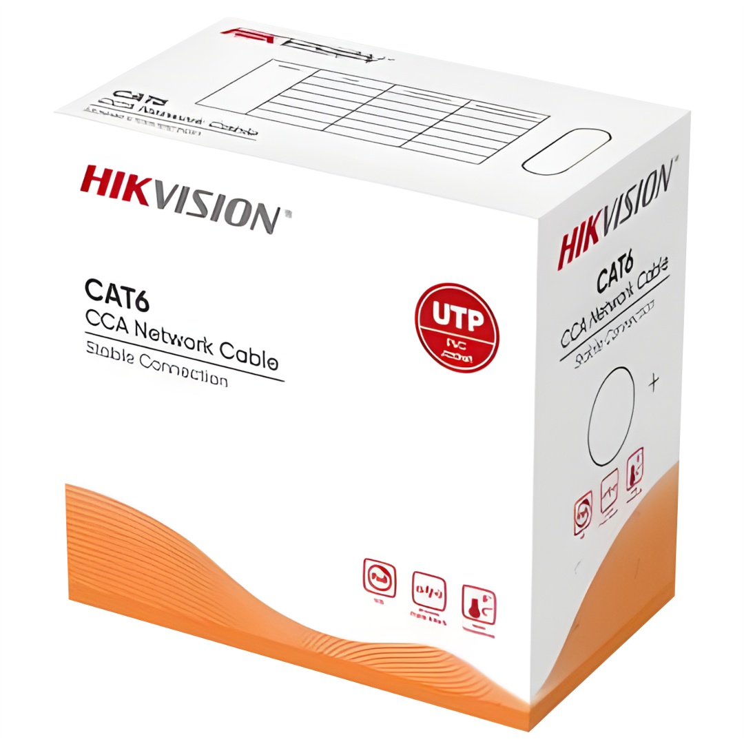 Cable UTP Hikvision Cat6e 305m CCA