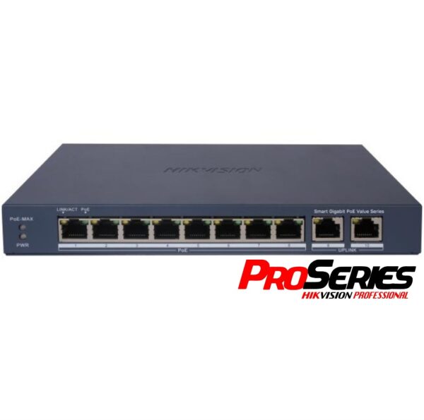 productos35_43562 Switch PoE Hikvision Pro 10 Puertos Gigabit 110W Admin