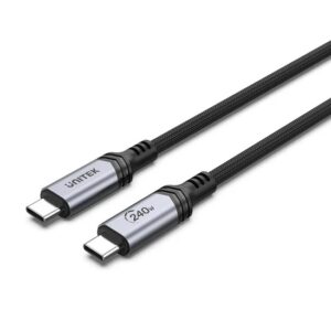 Cable Unitek USB-C a USB-C PD 240W 2m