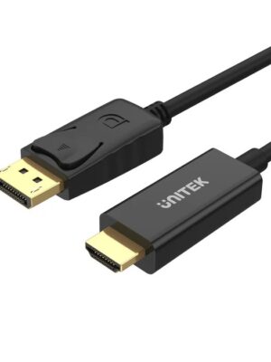 Cable Unitek DisplayPort a HDMI 1.8m