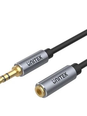 Cable Aux Audio Unitek 3.5mm Macho/Hembra 1m