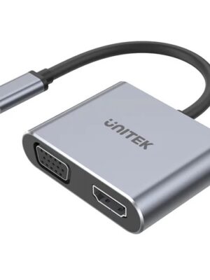 productos35_44045 Hub USB-C Unitek 4 en 1 Dual Display PD 100W