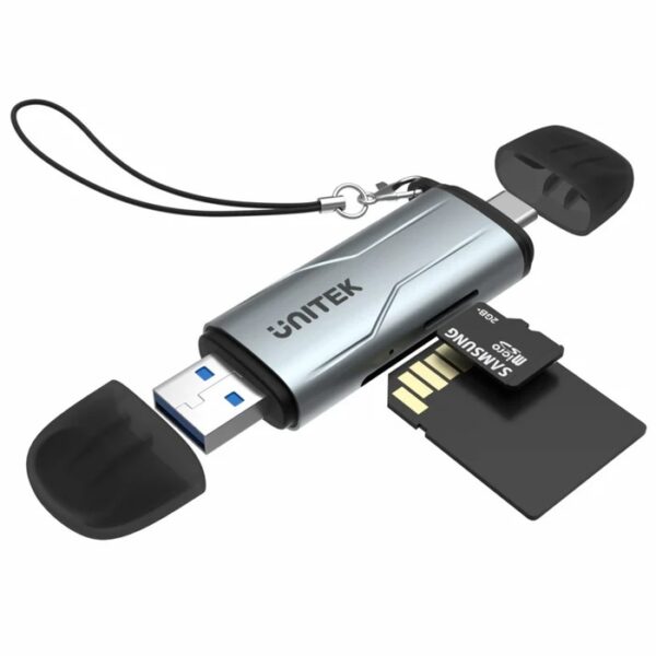 productos35_44077 Lector de Memoria SD Unitek 2 en 1 Dual USB