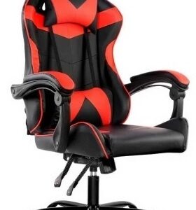 Silla Gamer Lumax ROM Negro/Rojo