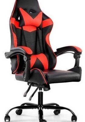 productos35_44834 Silla Gamer Lumax ROM Negro/Rojo