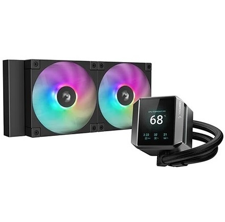 Cooler Deepcool Mystique 240 ARGB Negro