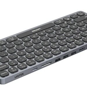 productos35_46364 Teclado con Hub USB-C Unitek 9 en 1 PD 100W