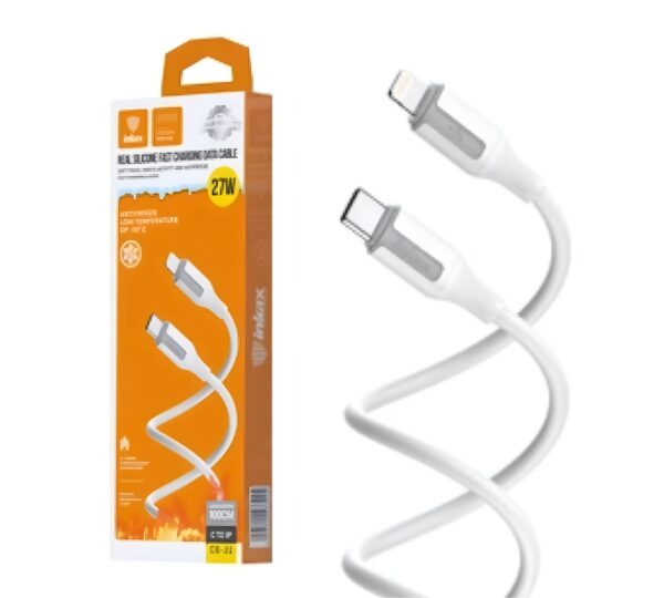 productos35_47688 Cable Inkax USB-C a Lightning 3.1A 1m Blanco