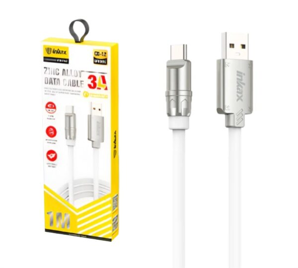 productos35_47698 Cable Inkax USB-C 3A 1m Silver