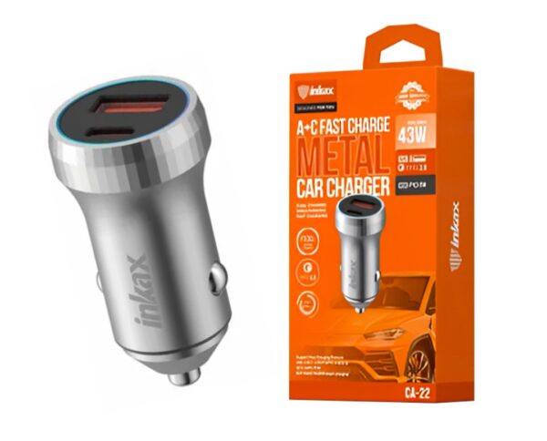 productos35_47842 Cargador Auto Inkax USB AC 43W Azul