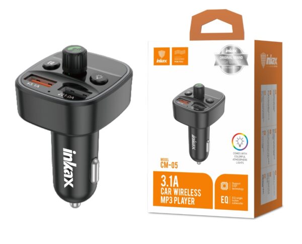 productos35_47845 Cargador Auto Inkax USB AX2 3.1A 15W MP3/FM/BT
