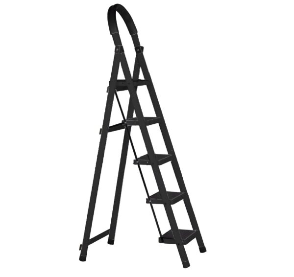 productos35_47992 Escalera 5 Escalones Negra