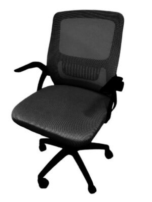 Silla de Oficina Trent Negra con Posabrazos