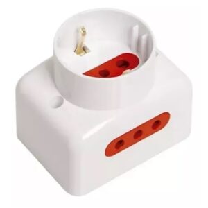 Tomacorriente de Pared 1xSchuko 2x3L Conatel