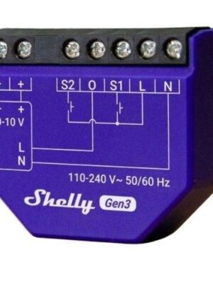 Dimmer Shelly Gen3 PM Wi-Fi