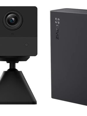 Cámara 4G Ezviz CB2 2K 3MP Negra con Powerbank