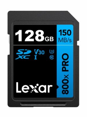 Memoria SDXC Lexar 800x Pro 128GB Blue Series